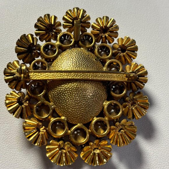 BEAUTIFUL VINTAGE AB BROOCH PLUS PENDANT - Picture 3 of 3